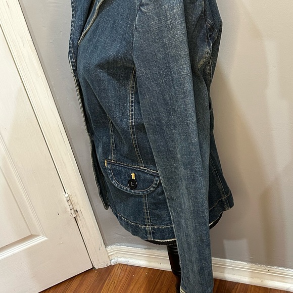 Casual Corner Annex Denim Jacket Medium - Picture 6 of 16